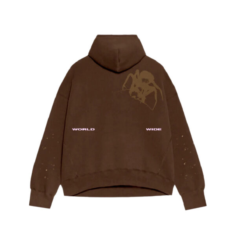 (image for) Sp5der Thug Hoodie Angel Brown